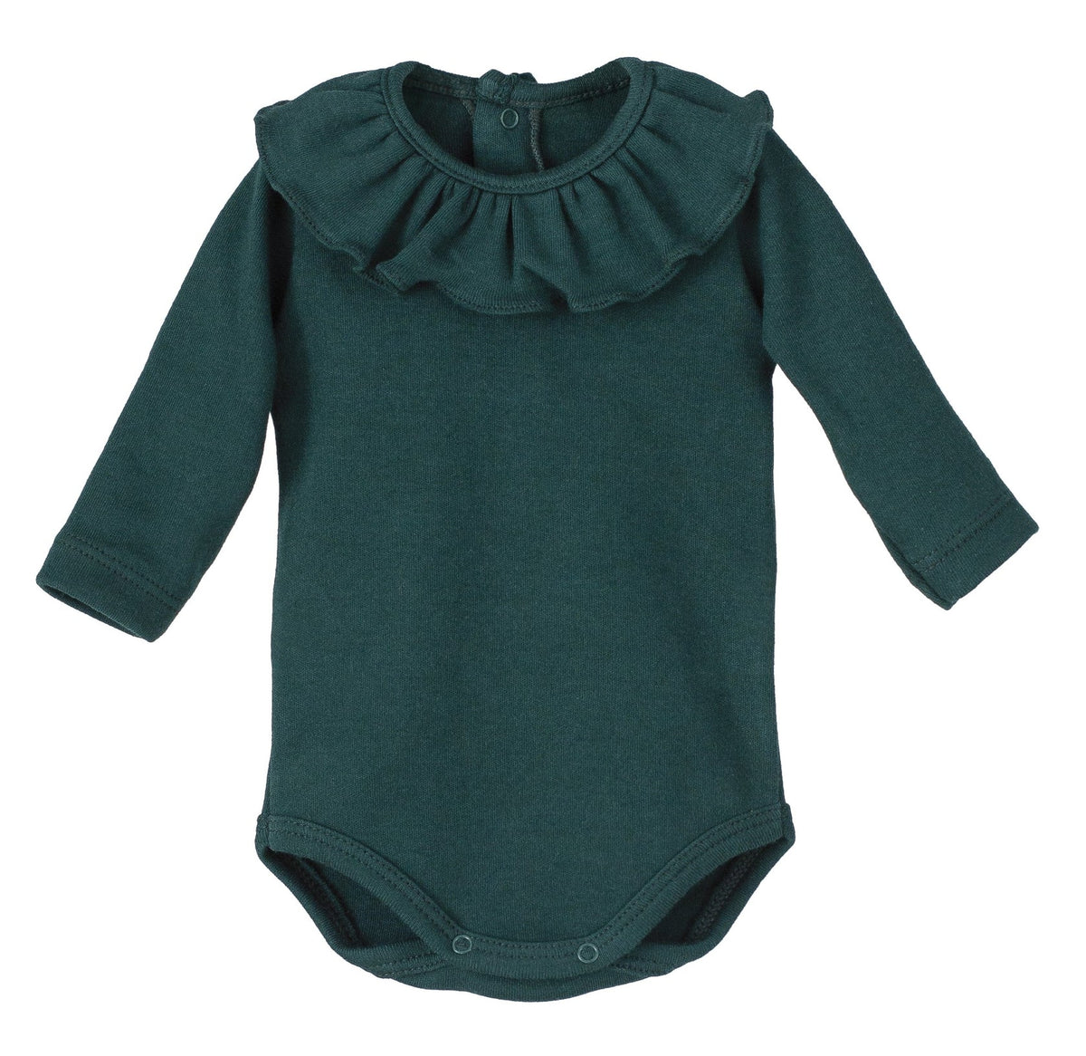 Body Titán Elas cuello volante verde ( 1-36 meses ) - Calamaro