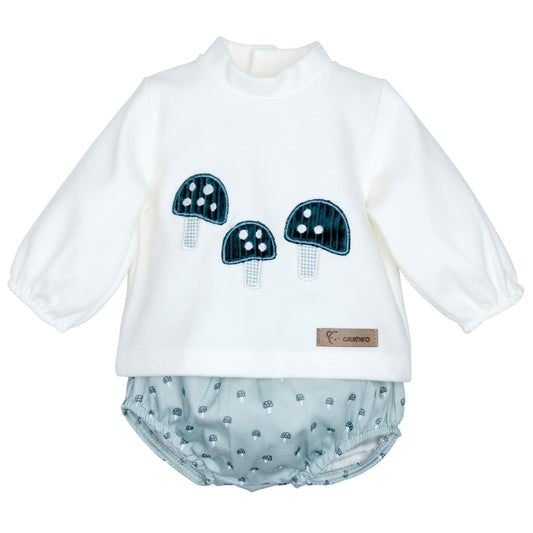 Conjunto Pololo Caldas - Calamaro -Moda infantil CHICLE 