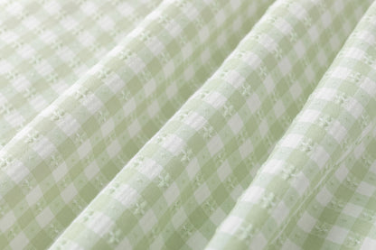 Vestido vichy en verde - Newness 2025