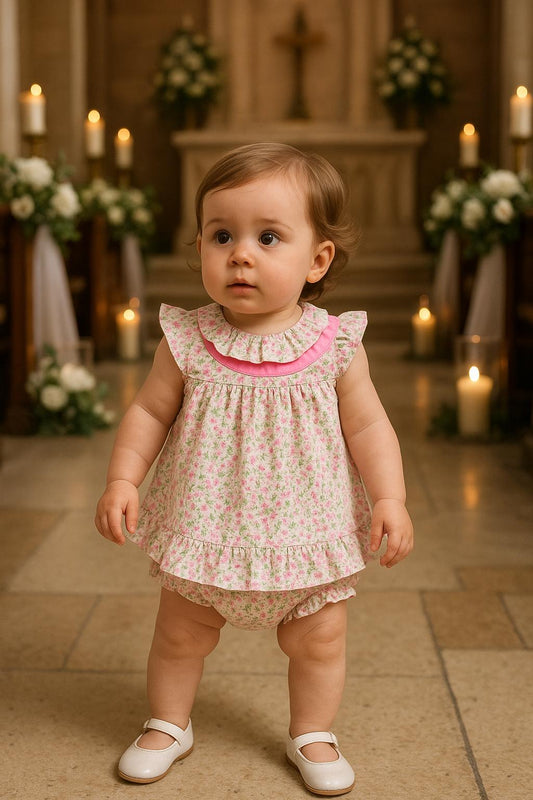 Jesusito florecitas en rosa - Baby Ferr