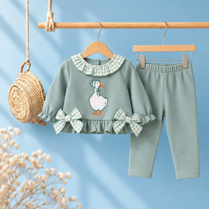Conjunto niña bebé Oca - Pequeños Piratas-