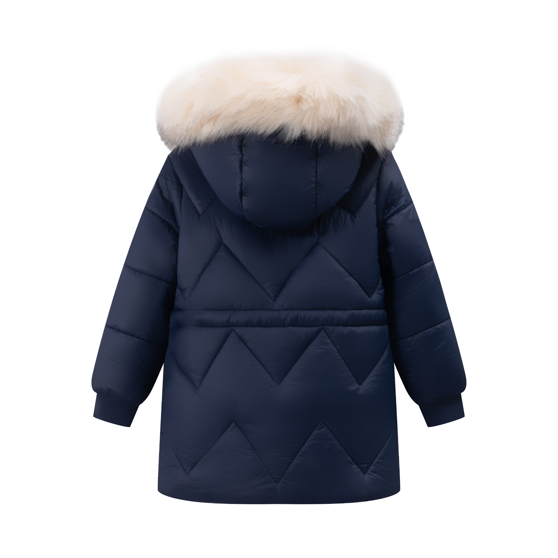 Abrigo tipo plumas - Detalle 1 - Moda Infantil Chicle