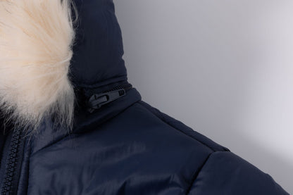 Abrigo tipo plumas - Detalle 3 - Moda Infantil Chicle