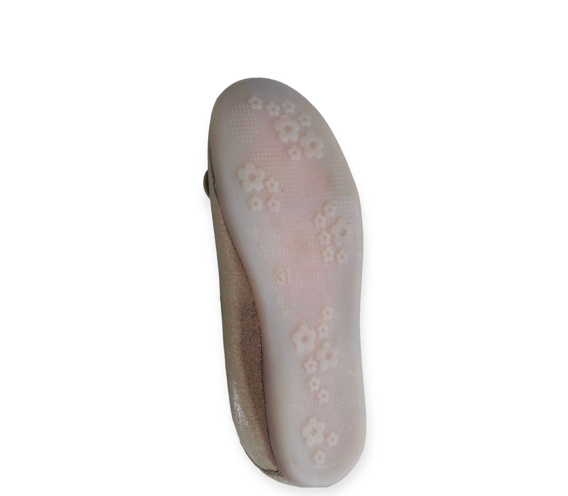 Bailarinas color plata de niñas - Detalle 2 - Moda Infantil Chicle