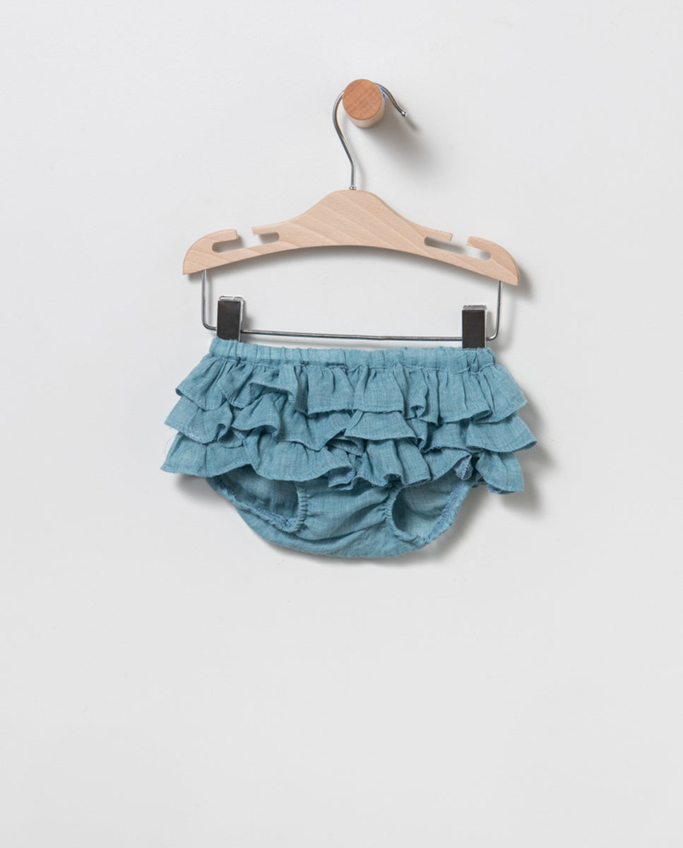 Bloomer + blusa de bebé - Coco Acqua - Detalle 2 - Moda Infantil Chicle