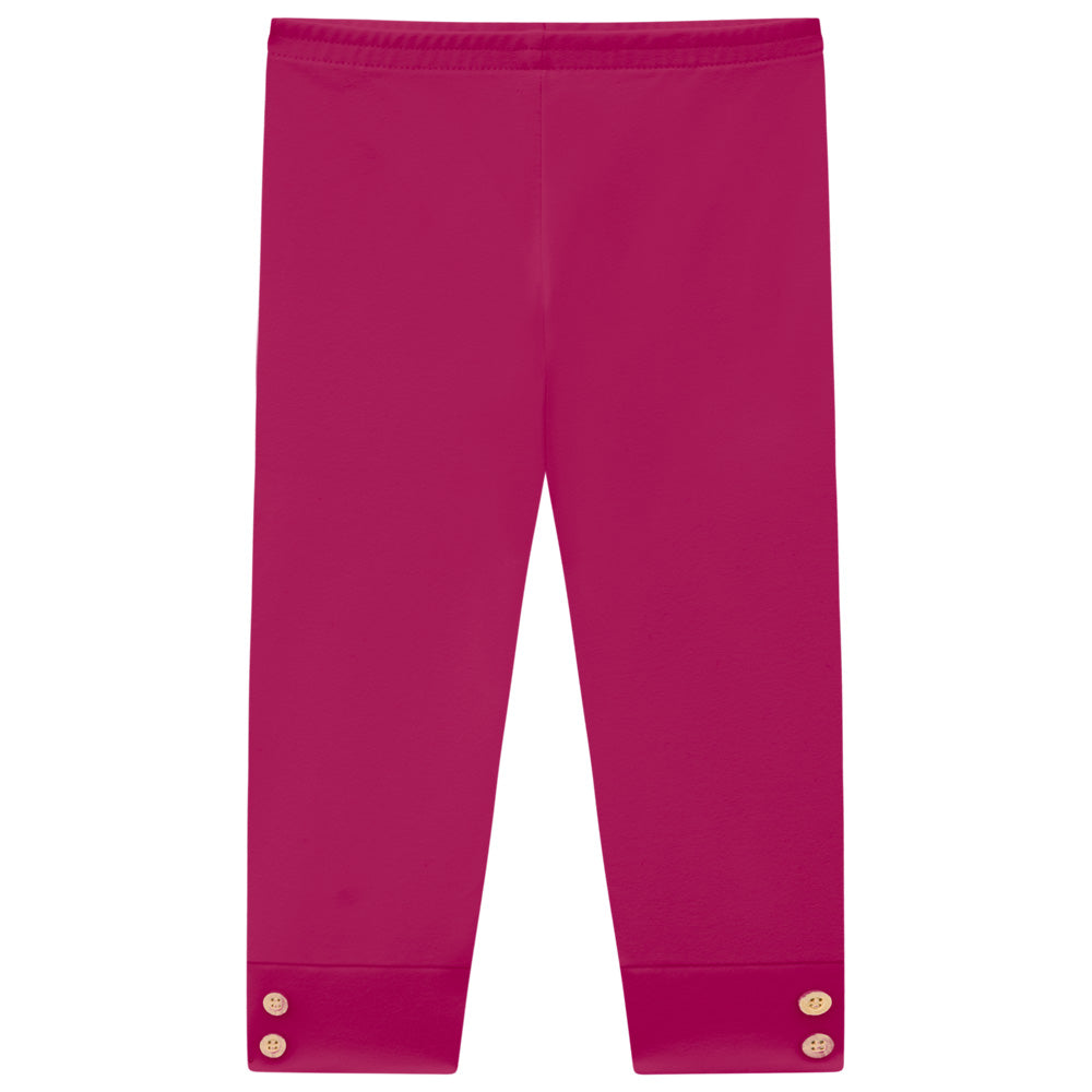 Blusón estampado y Leggins fucsia- Kyly invierno 2024 - Detalle 2 - Moda Infantil Chicle