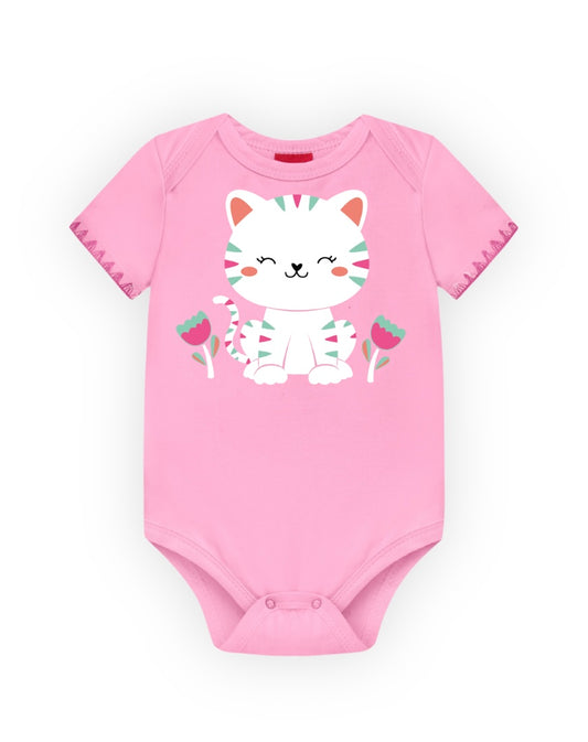 Body +short de niña - Kyly verano 2024 - Frontal - Moda Infantil Chicle