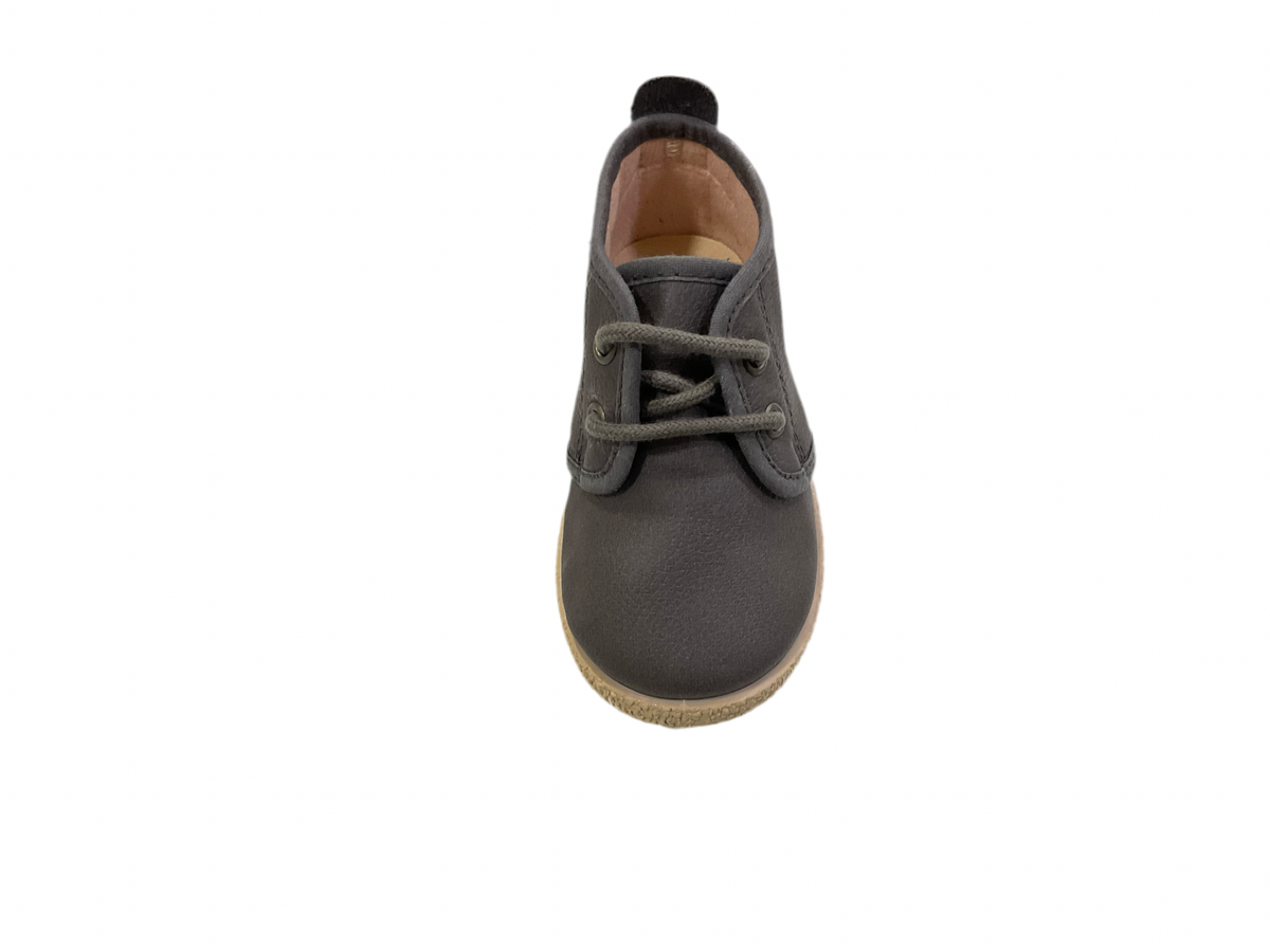 Bota Blucher cordones Gante gris -Tokolate ( 19 al 30 ) - Detalle 4 - Moda Infantil Chicle