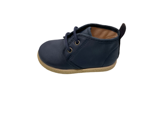Bota niños Blucher cordones Gante blue - Tokolate - Frontal - Moda Infantil Chicle