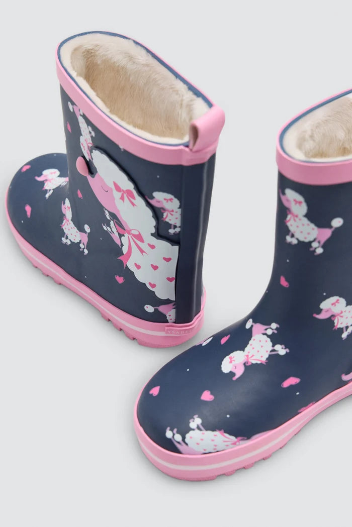 Botas de agua caniches - Isabel Mora - Detalle 3 - Moda Infantil Chicle