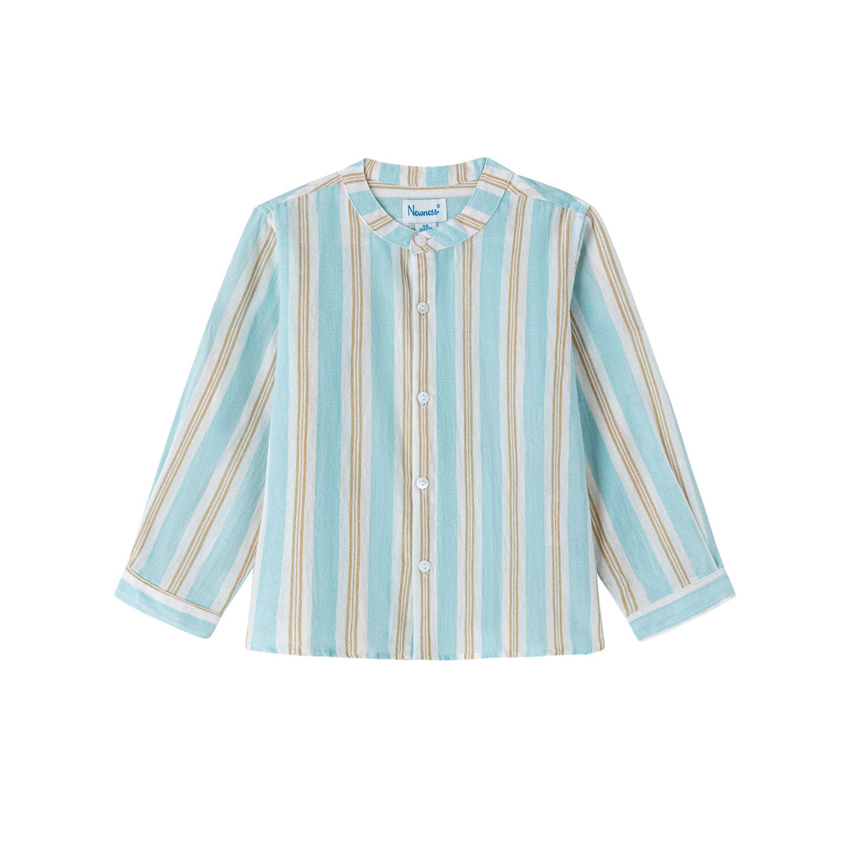 Camisa ni�o de rayas - Newness - Frontal - Moda Infantil Chicle