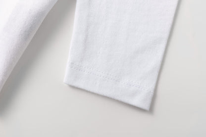 Camiseta beb� blanca con robot en pistacho - Newness invierno 2024 - Detalle 5 - Moda Infantil Chicle