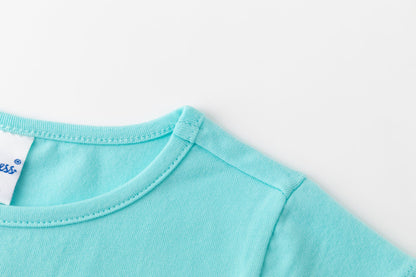 Camiseta de ni�a de manga corta - Newness 2024 - Detalle 3 - Moda Infantil Chicle