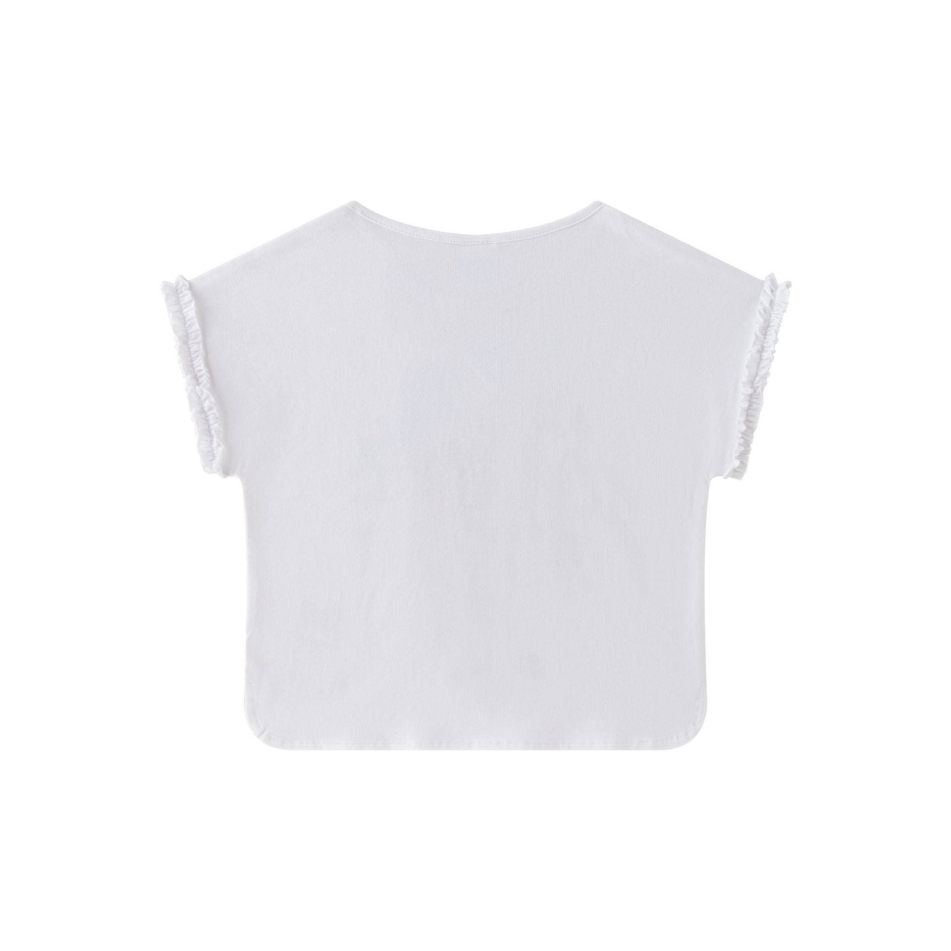 Camiseta de niña con estampado - Newness 2024 - Detalle 1 - Moda Infantil Chicle