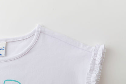 Camiseta de niña con estampado - Newness 2024 - Detalle 3 - Moda Infantil Chicle