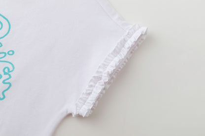 Camiseta de niña con estampado - Newness 2024 - Detalle 4 - Moda Infantil Chicle