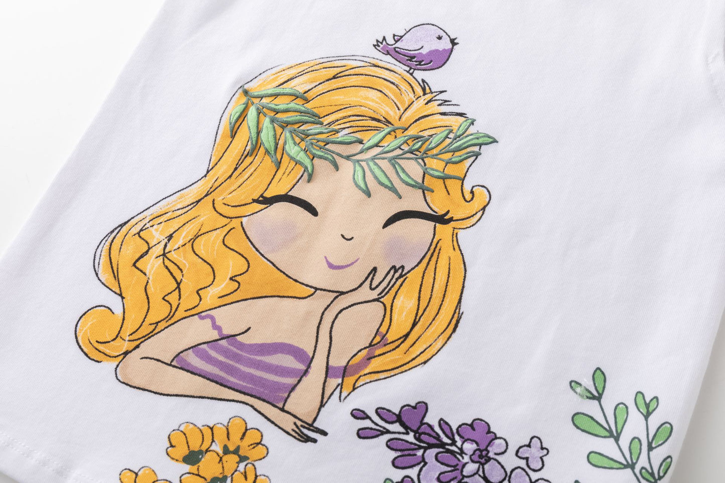 Camiseta de niña de algodón de primavera verano es Newness - Detalle 4 - Moda Infantil Chicle