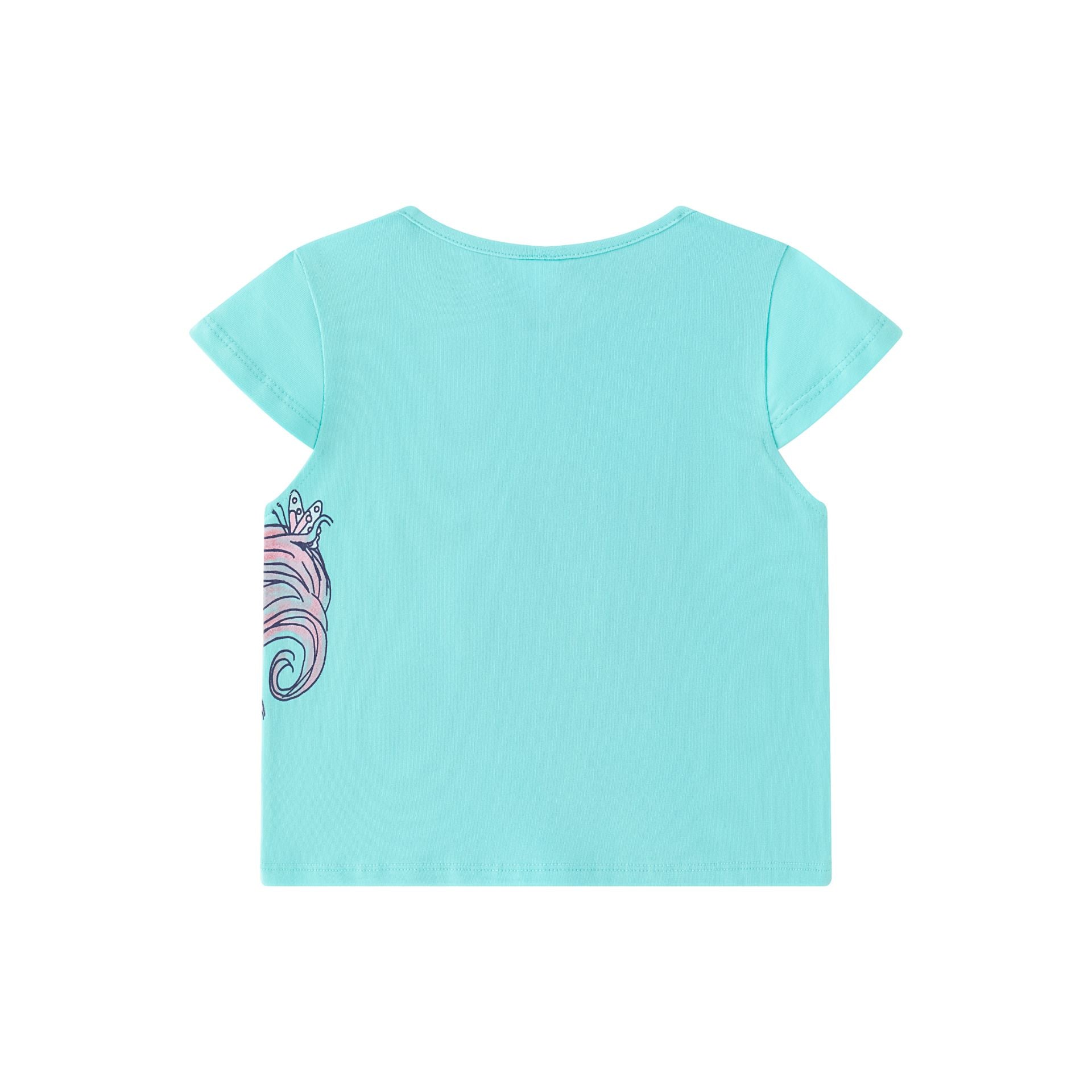 Camiseta de niña de manga corta - Newness 2024 - Detalle 1 - Moda Infantil Chicle