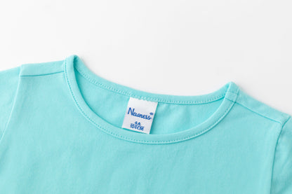 Camiseta de niña de manga corta - Newness 2024 - Detalle 2 - Moda Infantil Chicle