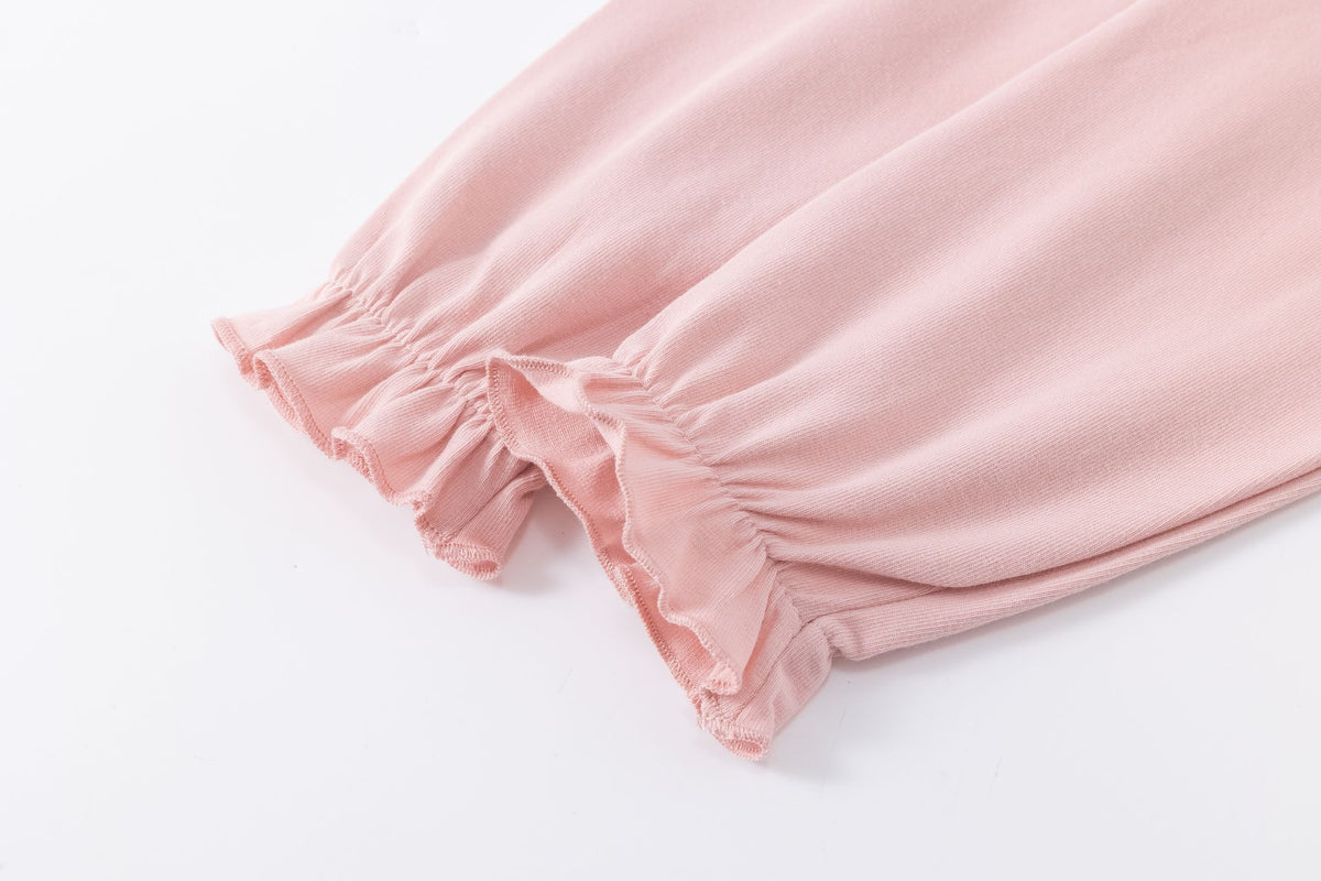 Camiseta ni�a rosa con zorrito con flores - Newness - Detalle 7 - Moda Infantil Chicle