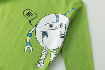 Camiseta verde ni�o - Newness - Detalle 2 - Moda Infantil Chicle
