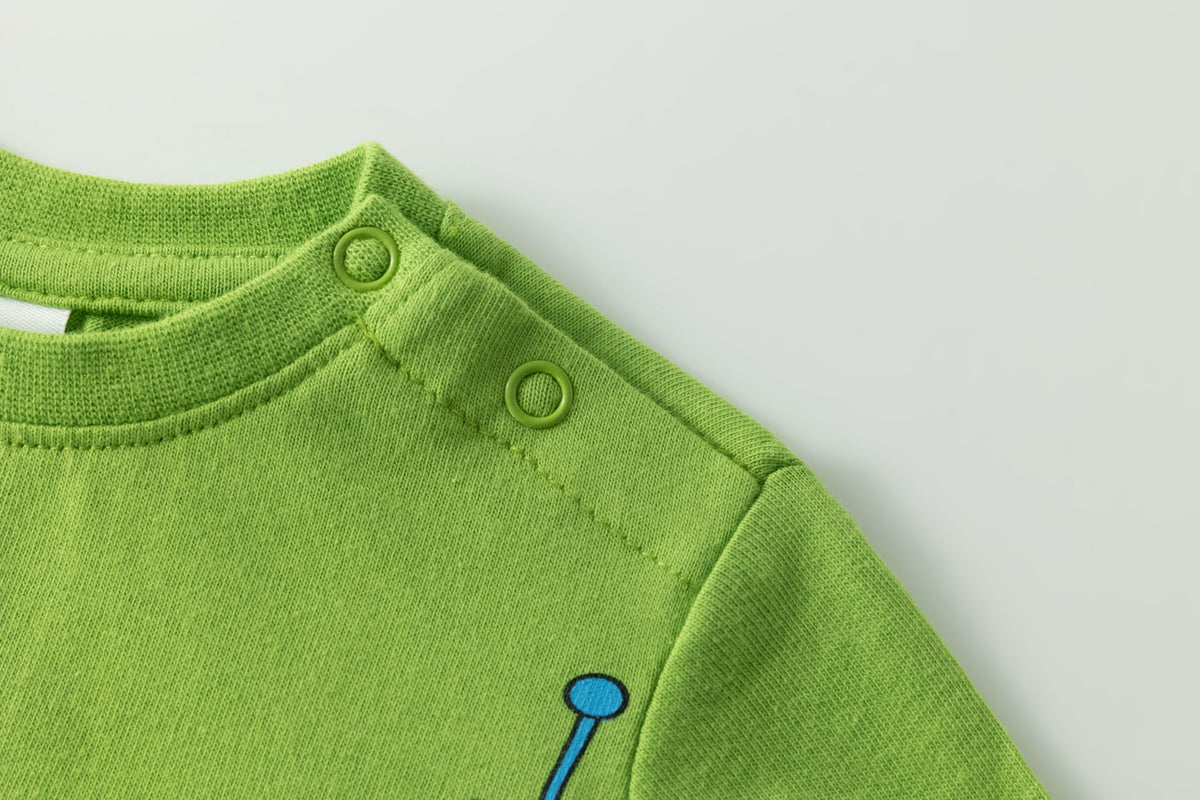 Camiseta verde ni�o - Newness - Detalle 3 - Moda Infantil Chicle