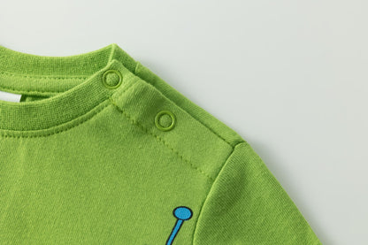 Camiseta verde ni�o - Newness - Detalle 3 - Moda Infantil Chicle