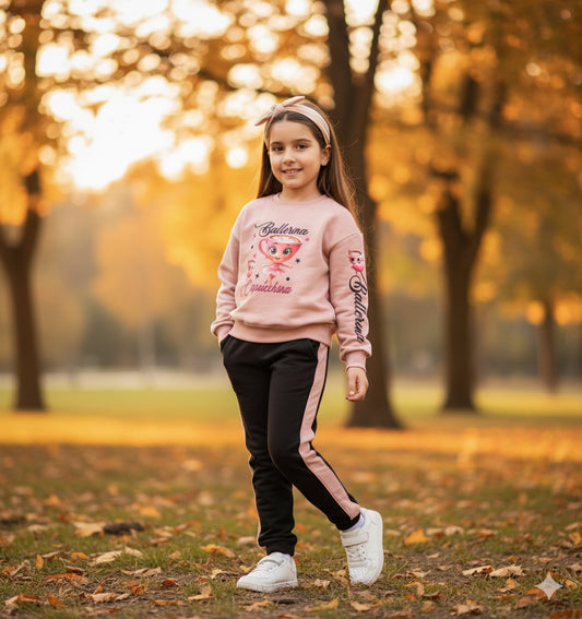 Ch�ndal Ni�a Ballerina Capuchina - Pronta moda - Frontal - Moda Infantil Chicle