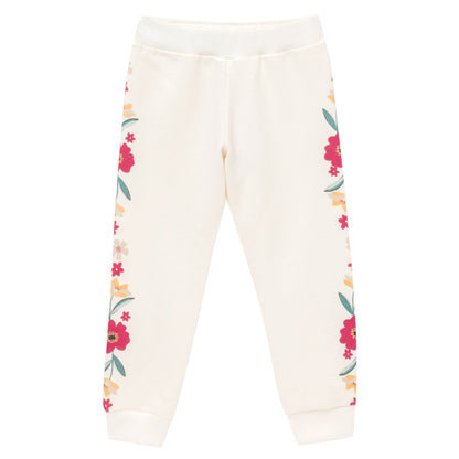 Chandal niña en color blanco - Kyly invierno 2024 - Detalle 4 - Moda Infantil Chicle