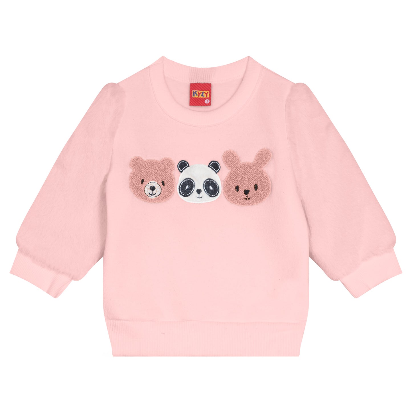 Chandal niña en color rosa - Kyly invierno 2024 - Detalle 1 - Moda Infantil Chicle