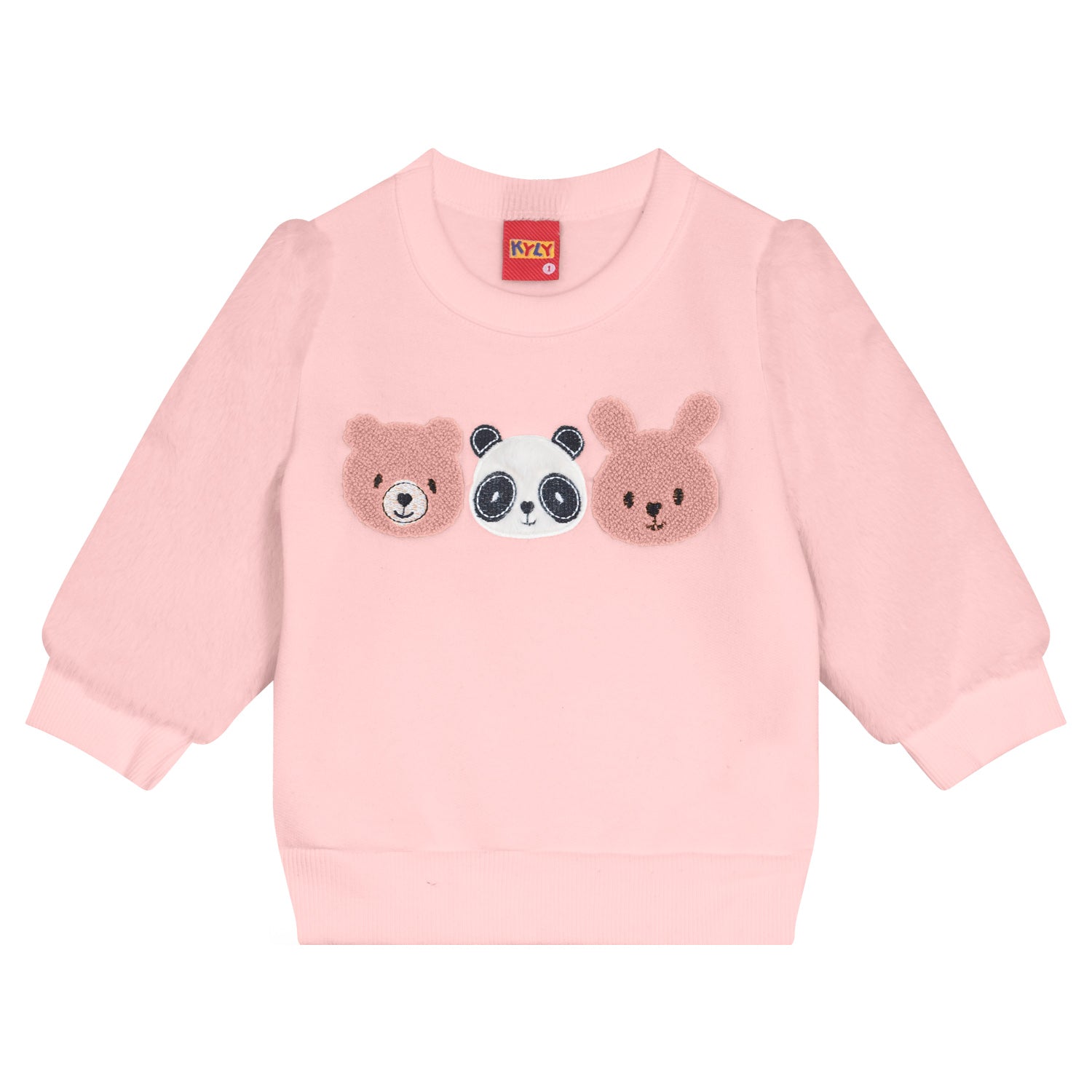 Chandal niña en color rosa - Kyly invierno 2024 - Detalle 1 - Moda Infantil Chicle