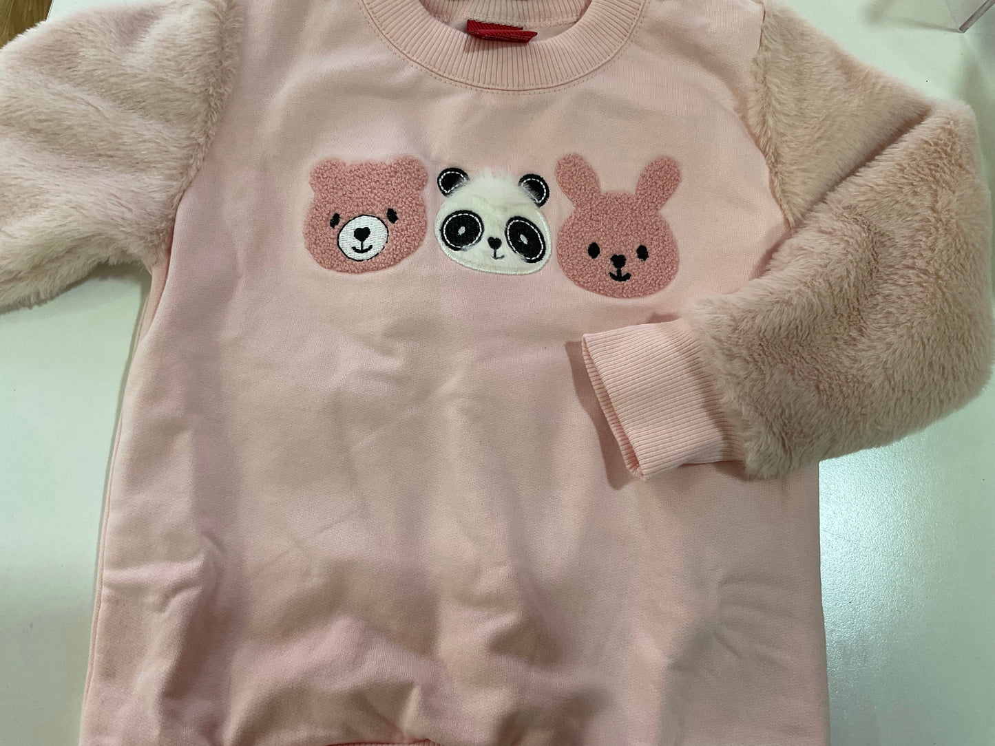 Chandal niña en color rosa - Kyly invierno 2024 - Detalle 4 - Moda Infantil Chicle