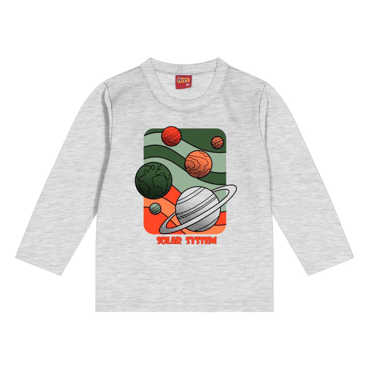 Chándal niño en color gris y verde - Kyly invierno 2024 - Detalle 1 - Moda Infantil Chicle