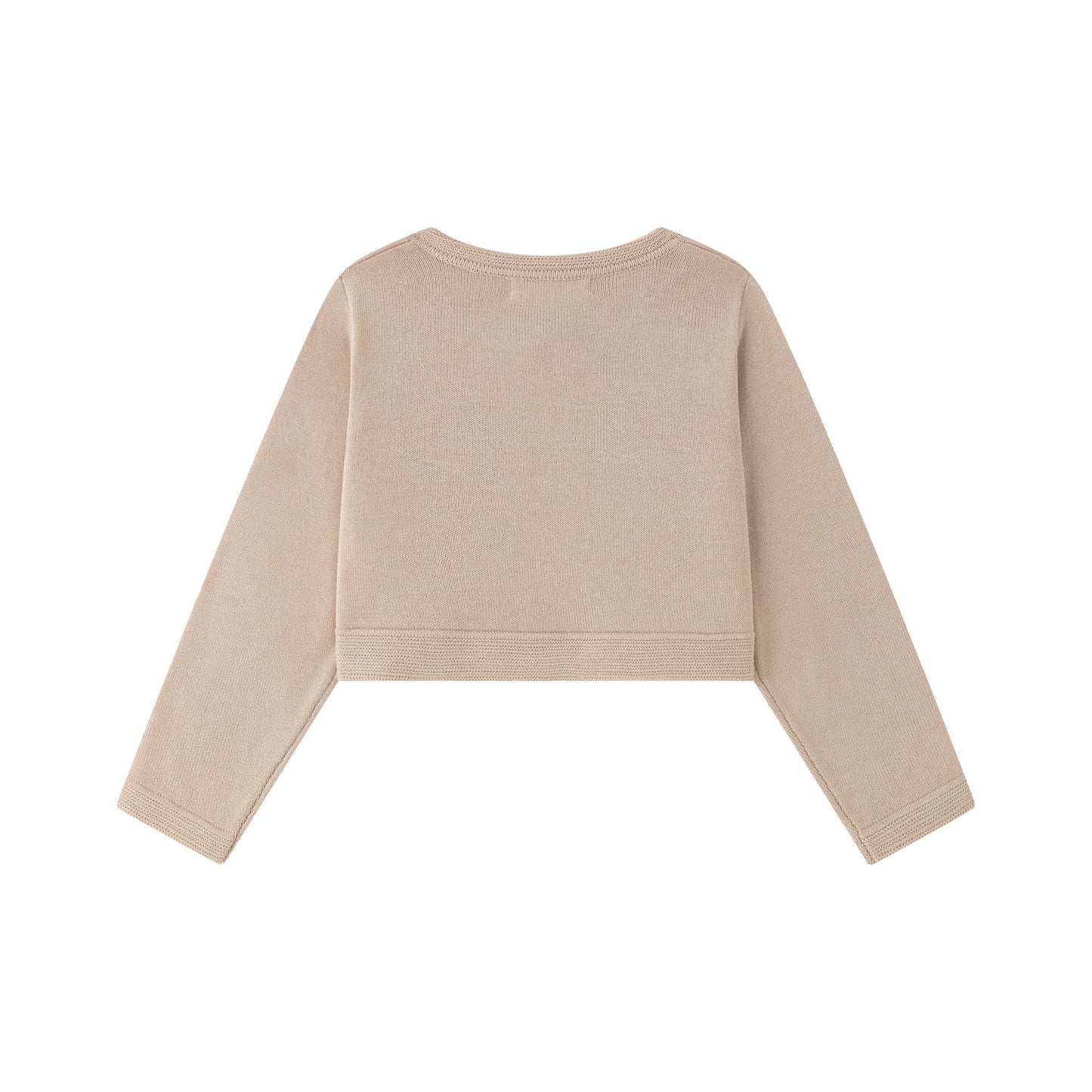 Chaqueta niña en color camel - Detalle 1 - Moda Infantil Chicle