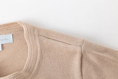 Chaqueta niña en color camel - Detalle 2 - Moda Infantil Chicle