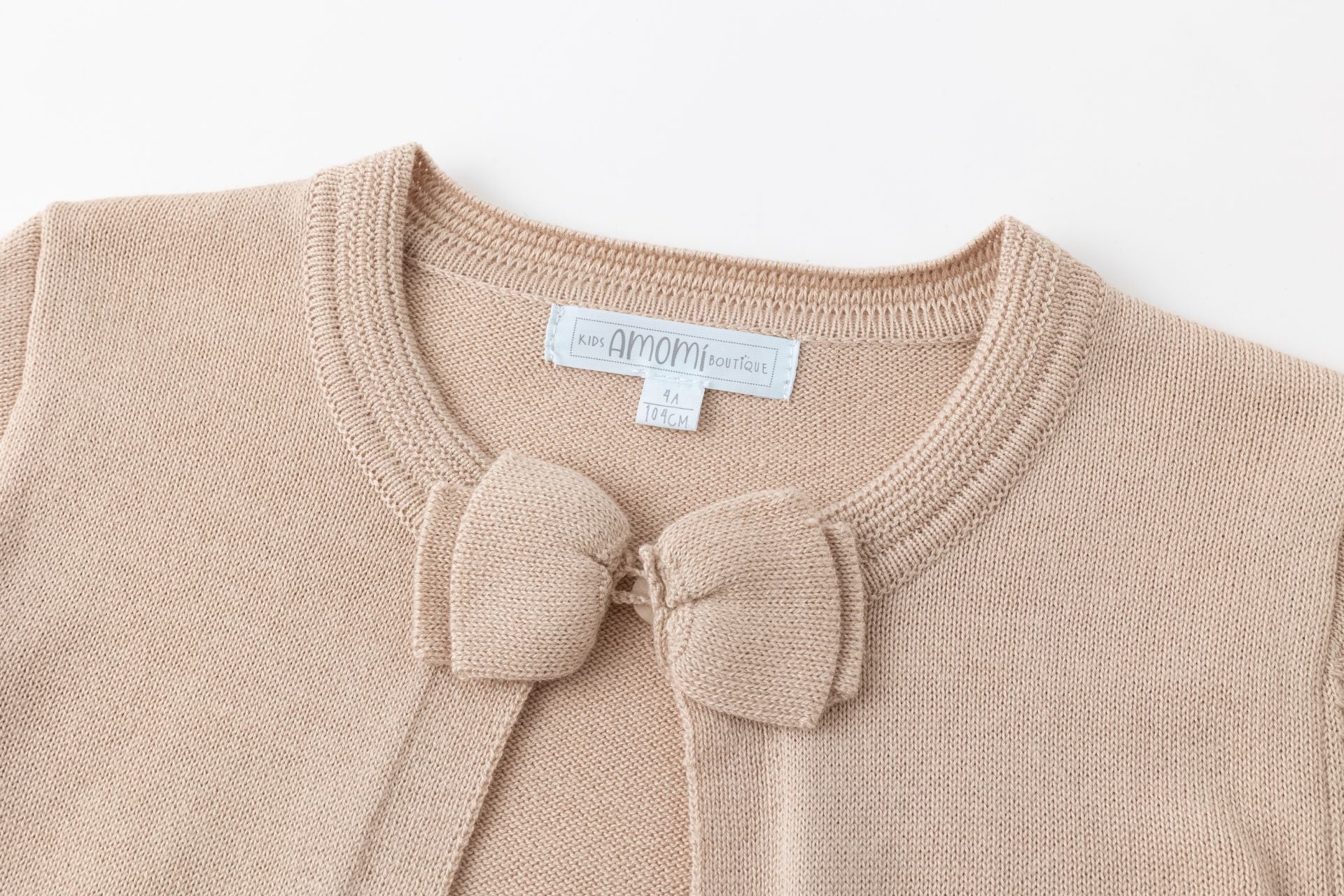 Chaqueta niña en color camel - Detalle 3 - Moda Infantil Chicle