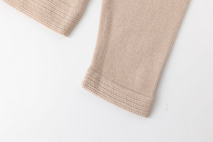 Chaqueta niña en color camel - Detalle 5 - Moda Infantil Chicle