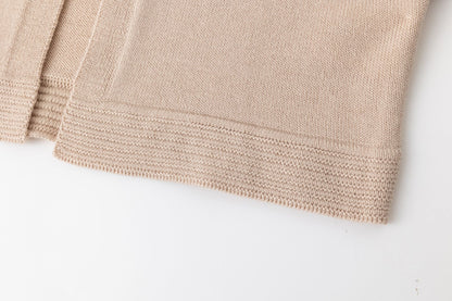 Chaqueta niña en color camel - Detalle 6 - Moda Infantil Chicle