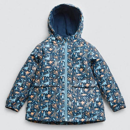 Chubasquero dinosaurios - Isabel Mora - Frontal - Moda Infantil Chicle