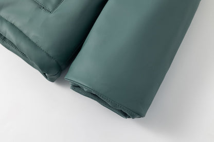 Chubasquero impermeable en verde unisex - Newness - Detalle 8 - Moda Infantil Chicle