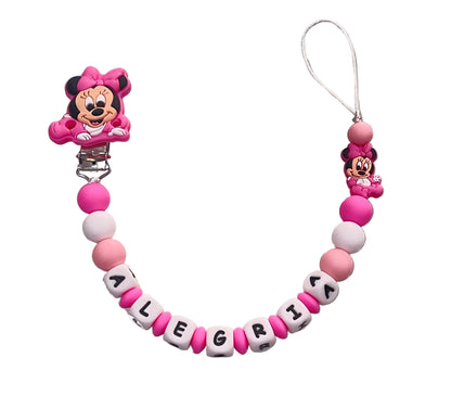 Clip para chupete personalizado de Minnie - Detalle 2 - Moda Infantil Chicle