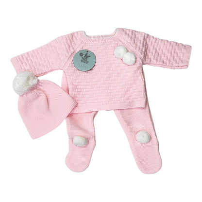 Conjunto beb� en rosa - Baby - Detalle 1 - Moda Infantil Chicle