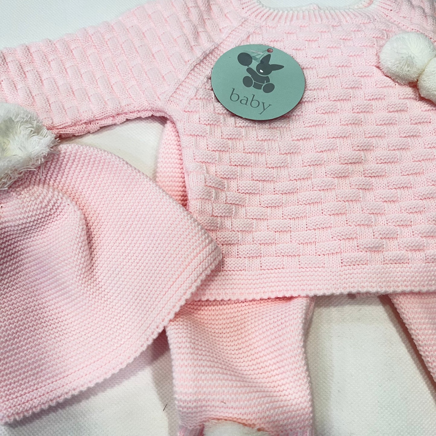 Conjunto beb� en rosa - Baby - Detalle 2 - Moda Infantil Chicle