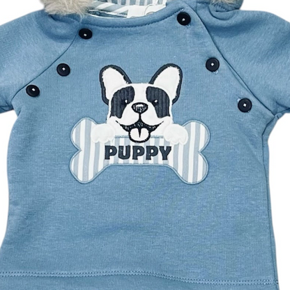 Conjunto beb� ni�o PUPYY - Peque�os Piratas - Detalle 3 - Moda Infantil Chicle