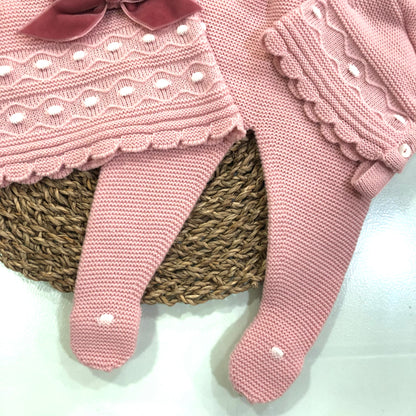 Conjunto bebé niña - Dulce de Fresa- invierno - Detalle 3 - Moda Infantil Chicle