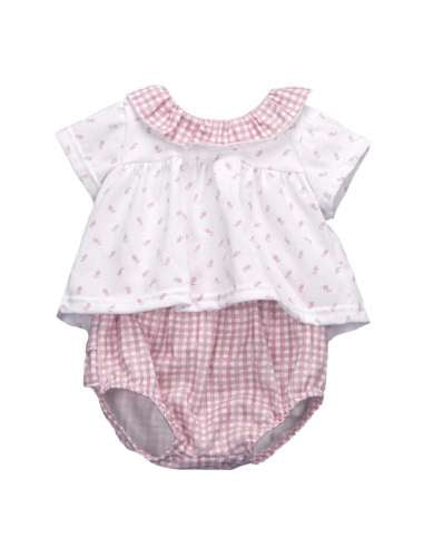 Conjunto bebé niña primera puesta - Babidu - Detalle 2 - Moda Infantil Chicle