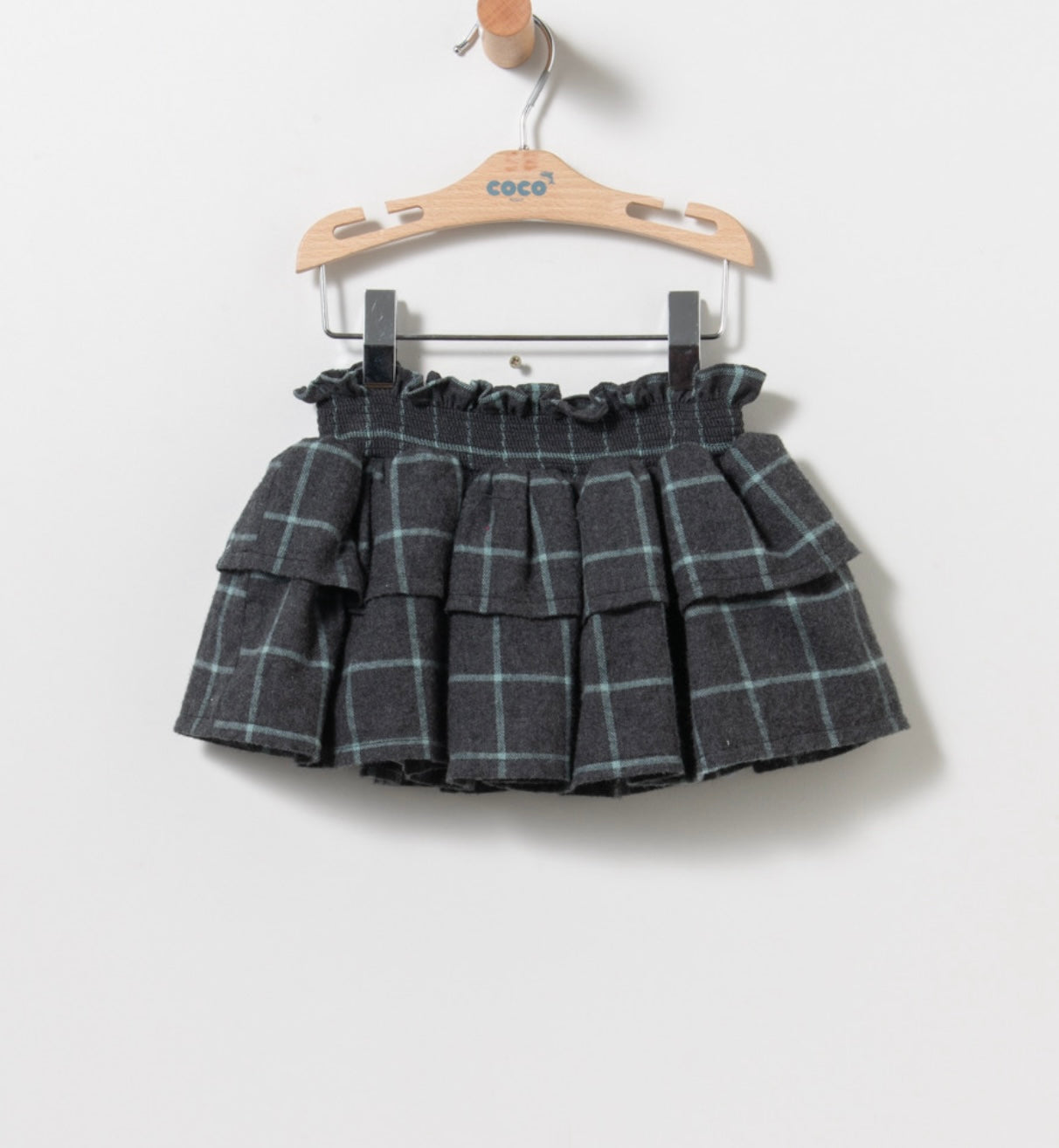 Conjunto de jersey y falda - Coco Acqua invierno 2024 - Detalle 2 - Moda Infantil Chicle