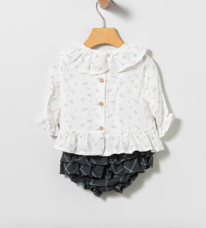 Conjunto de niña - Coco Acqua invierno 2024 - Detalle 3 - Moda Infantil Chicle