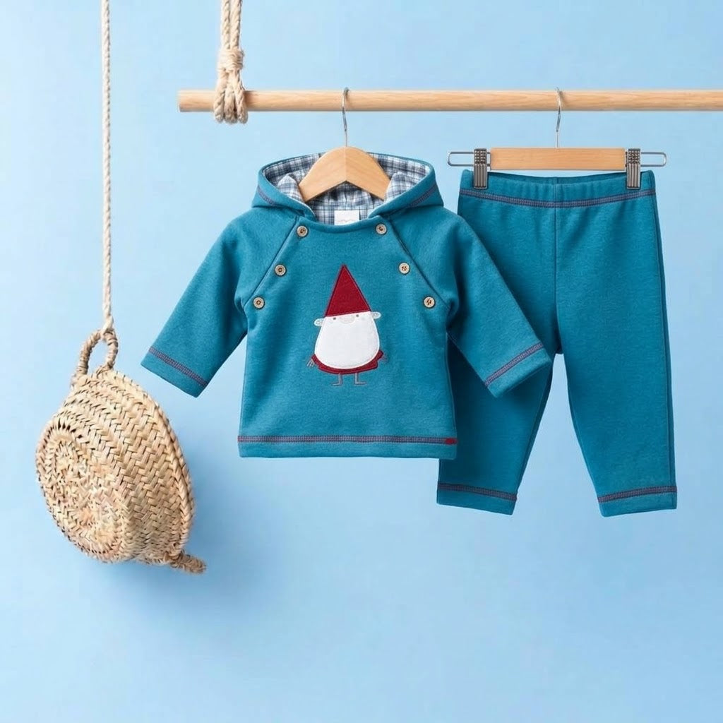 Conjunto ni�a beb� no - Peque�os Piratas- - Frontal - Moda Infantil Chicle