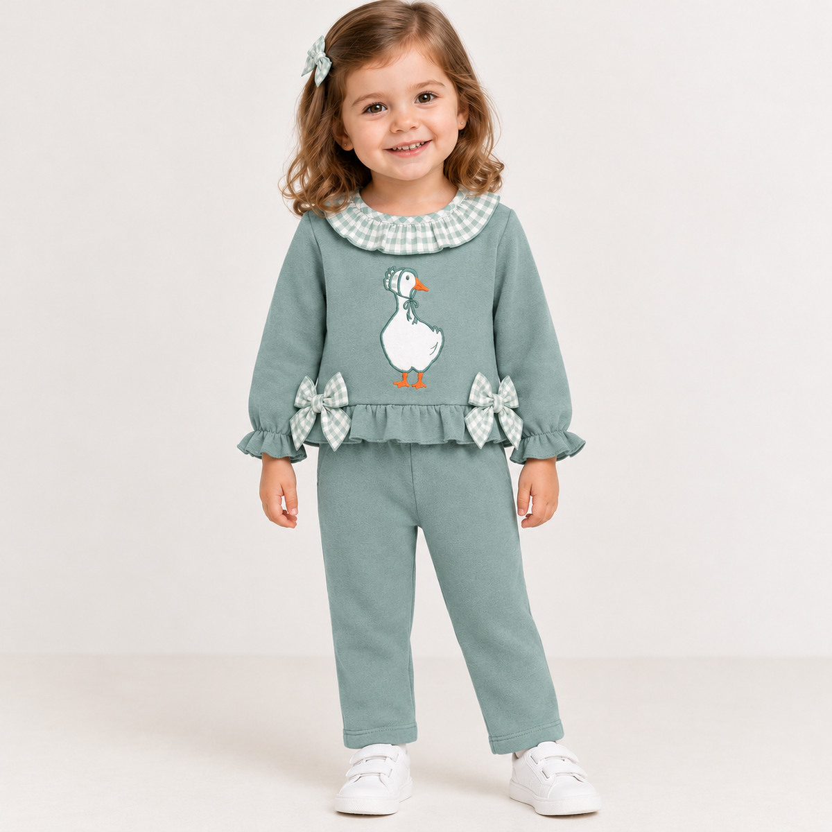 Conjunto ni�a beb� Oca - Peque�os Piratas- - Detalle 1 - Moda Infantil Chicle